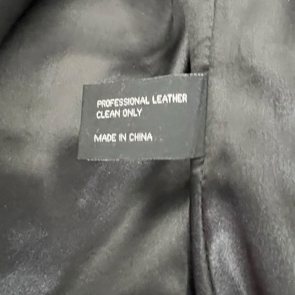 Robert Phillipe New York Black Leather Jackets - Size Small - Picture 8 of 14